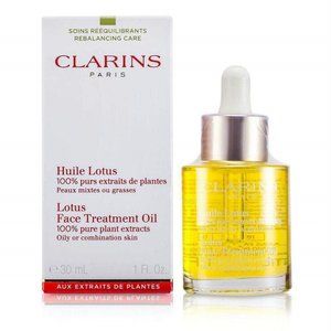 NIB ✅ SEALED CLARINS Lotus Treatment Oil 30mL / 1 oz ⭐ SEALED IN BOX